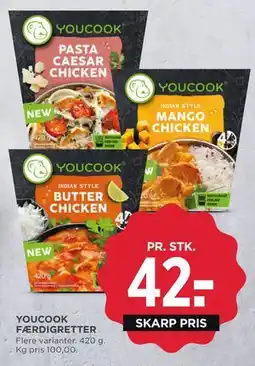 MENY YOUCOOK FÆRDIGRETTER tilbud