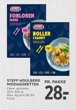 MENY STEFF HOULBERG MIDDAGSRETTER tilbud
