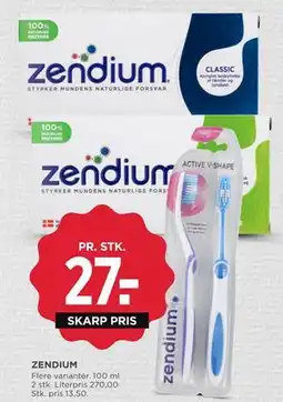MENY ZENDIUM tilbud