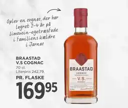 MENY BRAASTAD V.S COGNAC tilbud