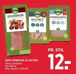 MENY DEN GRØNNE SLAGTER tilbud