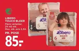 MENY LIBERO TOUCH BLEER tilbud
