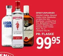 MENY SPIRITUSMARKED tilbud