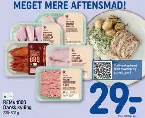 REMA 1000 REMA 1000 Dansk kylling tilbud
