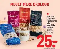 REMA 1000 Madame Butterfly Morgenmad eller koldskåls-crunch tilbud