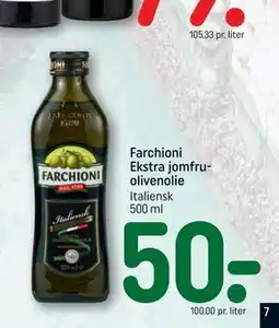REMA 1000 Farchioni Ekstra jomfruolivenolie tilbud