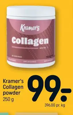 REMA 1000 Kramer's Collagen powder tilbud