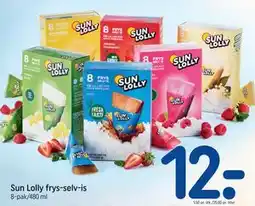 REMA 1000 Sun Lolly frys-selv-is tilbud