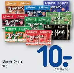 REMA 1000 Läkerol 2-pak tilbud