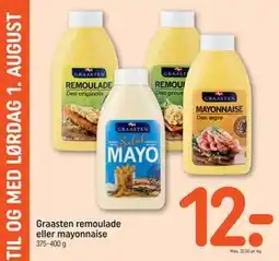 REMA 1000 Graasten remoulade eller mayonnaise tilbud