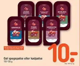 REMA 1000 Gøl spegepølse eller kødpølse tilbud