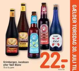 REMA 1000 Grimbergen, Jacobsen eller 1664 Blanc tilbud