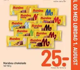 REMA 1000 Marabou chokolade tilbud