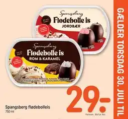 REMA 1000 Spangsberg flødebolleis tilbud
