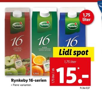 Let-Køb Rynkeby 16-serien tilbud