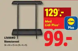 Lidl LIVARNO Blomsterreol tilbud