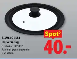 Lidl SILVERCREST Universallåg tilbud