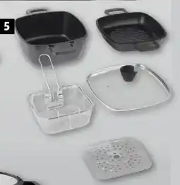 Lidl SILVERCREST Multifunktionssæt af støbt aluminium tilbud
