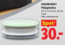Lidl SILVERCREST Pålægsbokse tilbud