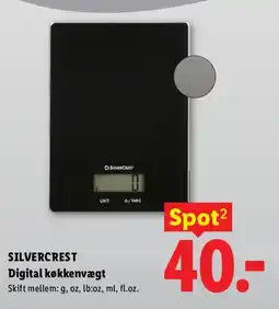 Lidl SILVERCREST Digital køkkenvægt tilbud