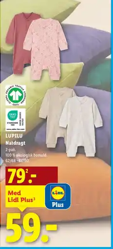 Lidl LUPILU Natdragt tilbud