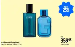 Matas Alt Davidoff og Gant tilbud