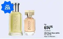 Matas Alle Hugo Boss dufte tilbud