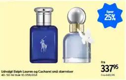 Matas Udvalgt Ralph Lauren og Cacharel små størrelser tilbud