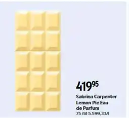 Matas Sabrina Carpenter Lemon Pie Eau de Parfum tilbud