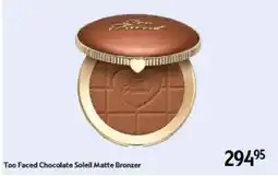 Matas Too Faced Chocolate Soleil Matte Bronzer tilbud
