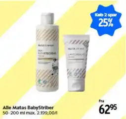 Matas Alle Matas BabyStriber tilbud