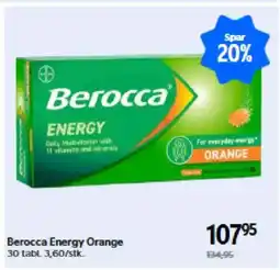 Matas Berocca Energy Orange tilbud