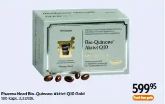 Matas Pharma Nord Bio-Quinone Aktivt Q10 Gold tilbud