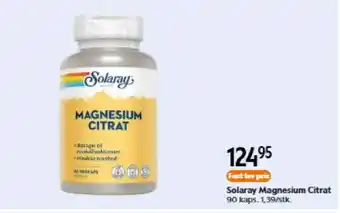 Solaray Magnesium Citrat