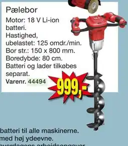 Harald Nyborg Pælebor tilbud