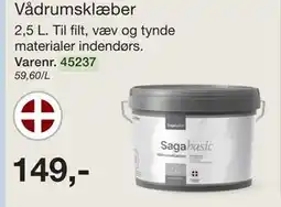 Harald Nyborg Vådrumsklæber tilbud