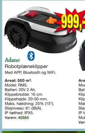 Harald Nyborg Robotplæneklipper tilbud
