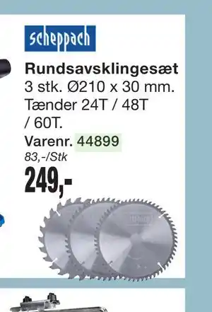 Harald Nyborg Rundsavsklingesæt tilbud
