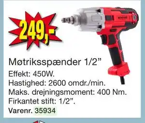 Harald Nyborg Møtriksspænder 1/2” tilbud