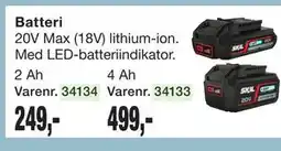 Harald Nyborg Batteri tilbud