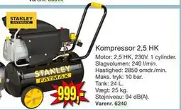 Harald Nyborg Kompressor 2,5 HK tilbud