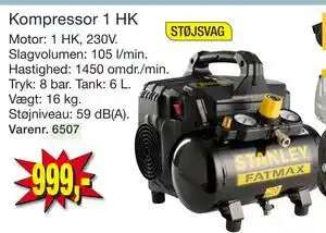 Harald Nyborg Kompressor 1 HK tilbud