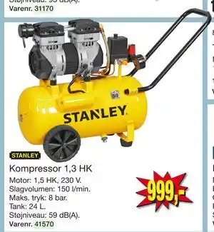 Harald Nyborg Kompressor 1,3 HK tilbud