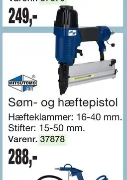 Harald Nyborg Søm- og hæftepistol tilbud