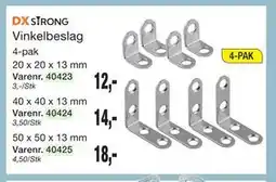 Harald Nyborg DX STRONG Vinkelbeslag tilbud