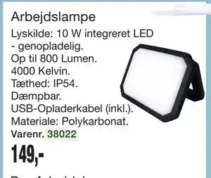 Arbejdslampe