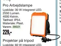 Harald Nyborg Pro Arbejdslampe tilbud