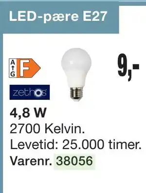 Harald Nyborg LED-pære E27 tilbud