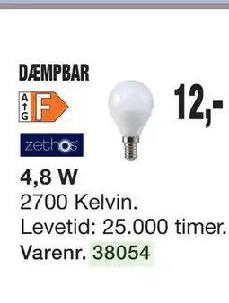 Harald Nyborg LED-pære E14 DÆMPBAR tilbud