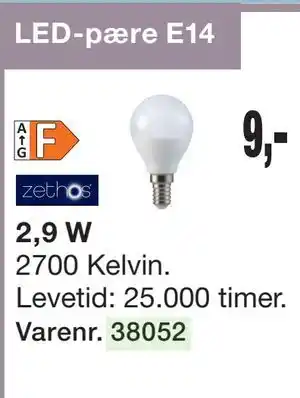 Harald Nyborg LED-pære E14 tilbud